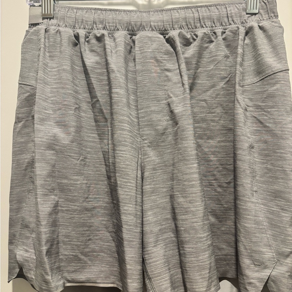 Men's Lululemon Surge Heather Gray Athletic Shorts